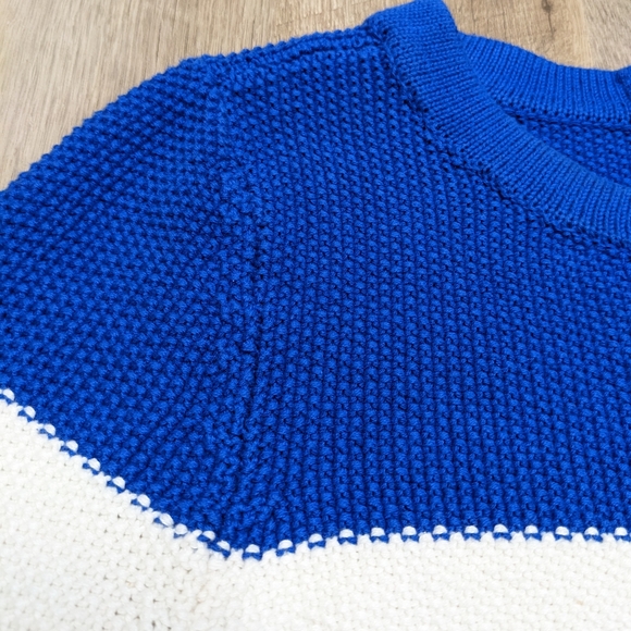 Talbots Color Block Sweater Top - Picture 8 of 10